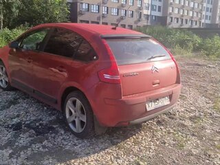 2008 Citroen C4 I Рестайлинг, красный, 300000 рублей, вид 3