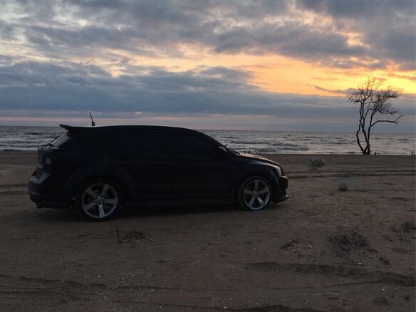 2008 Dodge Caliber SRT-4 I, чёрный - вид 1