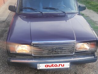 2003 Lada (ВАЗ) 2107, фиолетовый, 120000 рублей, вид 2