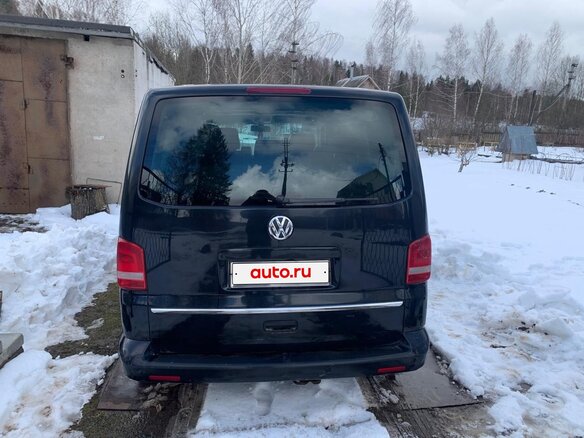 2010 Volkswagen Multivan T5 Рестайлинг, чёрный, 2500000 рублей - вид 2