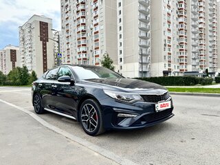 2019 Kia Optima IV Рестайлинг, синий, 2450000 рублей, вид 5