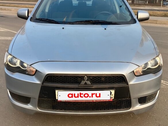 2008 Mitsubishi Lancer X, серый - вид 1