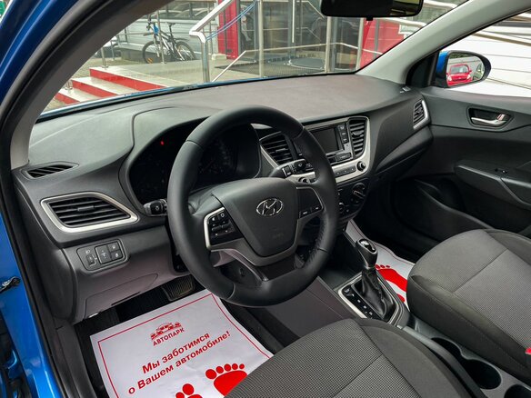 2018 Hyundai Solaris II, синий - вид 6