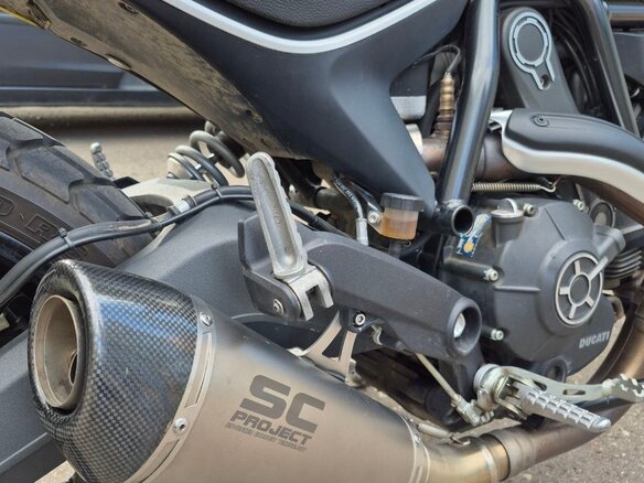 2016 Ducati Scrambler 800, жёлтый, 500000 рублей - вид 3