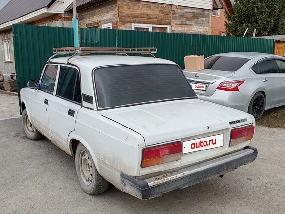 2010 Lada (ВАЗ) 2107, белый, 420000 рублей