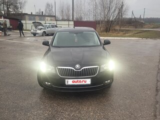 2014 Skoda Superb DSG II Рестайлинг, чёрный, 1100000 рублей, вид 1
