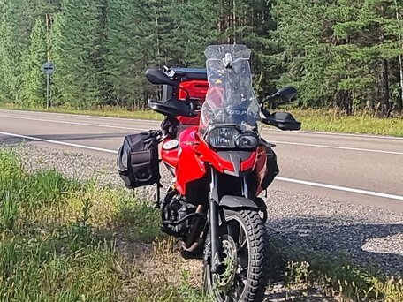 2014 BMW F 700 GS, красный, 650000 рублей, вид 4
