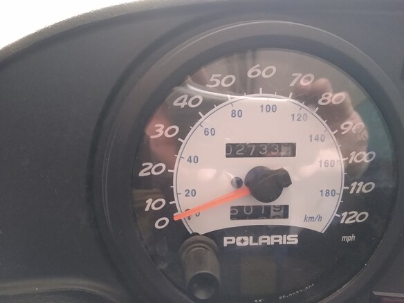 2004 Polaris Widetrak LX, красный - вид 9