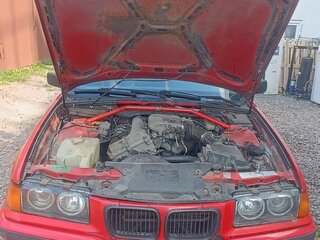 1996 BMW 3 серии Compact 318i III (E36), красный, 500000 рублей, вид 5