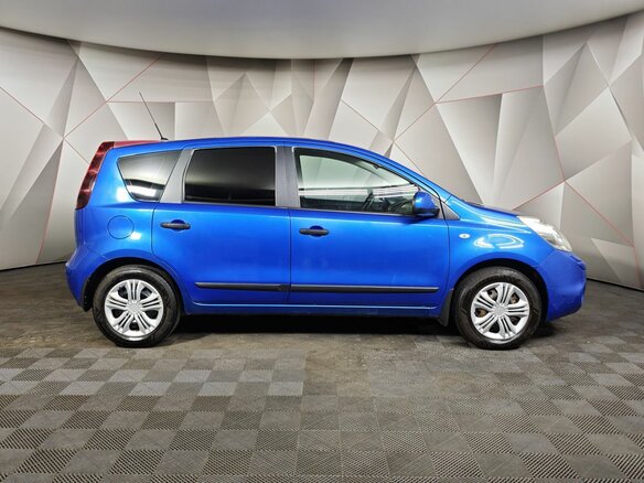 2010 Nissan Note I Рестайлинг, синий - вид 5