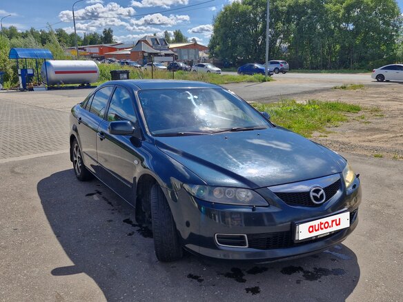 2006 Mazda 6 I (GG) Рестайлинг, зелёный - вид 1