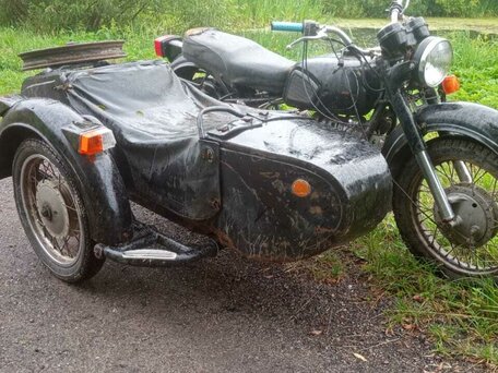 1987 Днепр MT-11, чёрный, 55000 рублей, вид 2