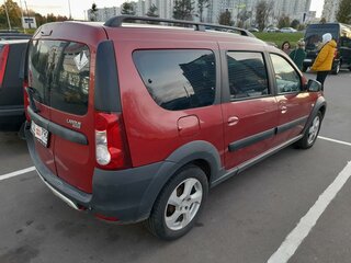 2017 Lada (ВАЗ) Largus Cross I, красный, 1000000 рублей, вид 2
