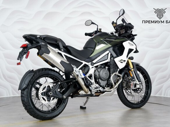 2023 Triumph Tiger 1200, зелёный, 1750000 рублей - вид 5