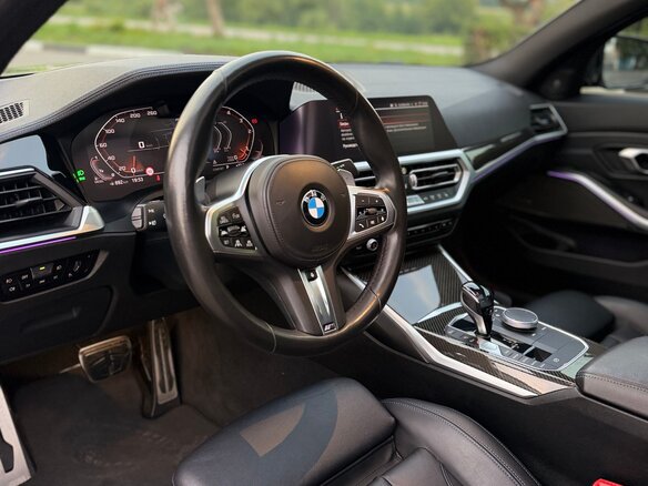 2019 BMW 3 серии 330d VII (G2x), серый, 4350000 рублей - вид 6