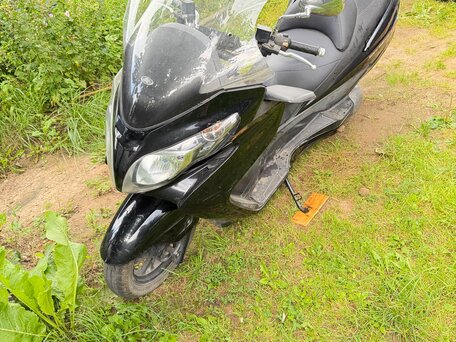 2008 Suzuki Burgman (SkyWave) 250, чёрный, 200000 рублей, вид 5