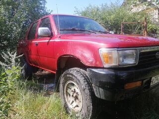 1993 Toyota 4Runner II, красный, 400000 рублей, вид 4