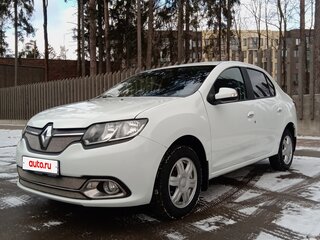 2017 Renault Logan II, белый, 599000 рублей, вид 1