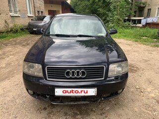 2003 Audi A6 II (C5) Рестайлинг, синий, 460000 рублей, вид 2