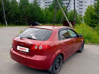 2007 Chevrolet Lacetti I, красный, 525000 рублей, вид 4