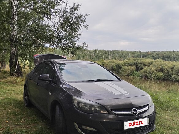 2013 Opel Astra J Рестайлинг, серый, 750000 рублей - вид 7