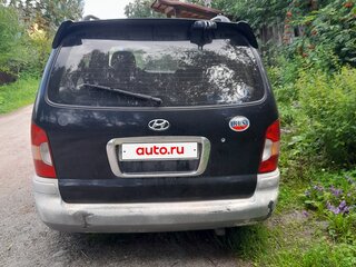 2002 Hyundai Trajet I, чёрный, 540000 рублей, вид 5