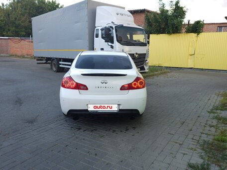 2010 Infiniti G25 IV, белый, 1099000 рублей, вид 4
