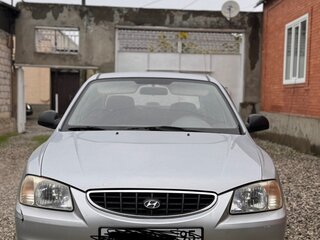 2004 Hyundai Accent ТагАЗ II, серебристый, 450000 рублей, вид 1