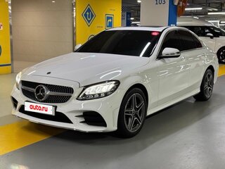 2021 Mercedes-Benz C-Класс 200 IV (W205) Рестайлинг, белый, 5000000 рублей, вид 1