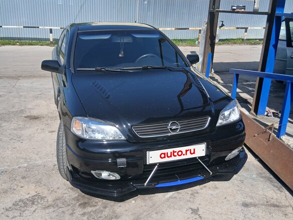 2003 Opel Astra G, чёрный, 500000 рублей - вид 1