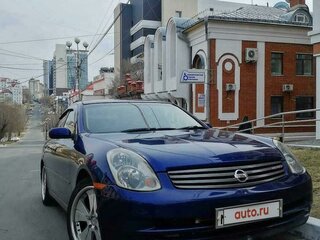 2002 Nissan Skyline XI (V35), синий, 700000 рублей, вид 1