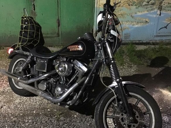 1996 Harley-Davidson Dyna Low Rider, чёрный - вид 8