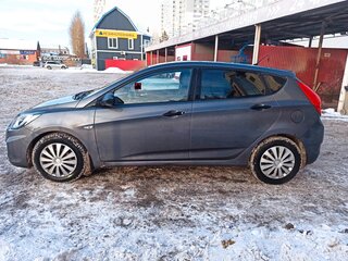 2011 Hyundai Solaris I, серый, 555555 рублей, вид 4