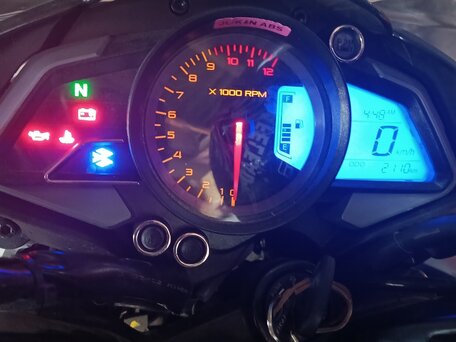 2022 Bajaj Pulsar NS 200, синий, 280000 рублей, вид 1