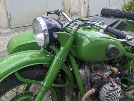 1954 Урал M-72, зелёный, 600000 рублей, вид 2