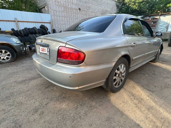 2007 Hyundai Sonata ТагАЗ IV (EF) Рестайлинг, бежевый, 330000 рублей - вид 7