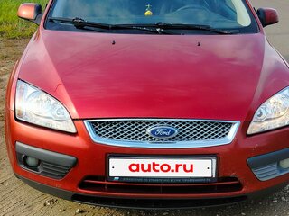 2007 Ford Focus II, красный, 350000 рублей, вид 1