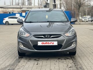 2014 Hyundai Solaris I, чёрный, 995000 рублей, вид 2