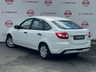 2019 Lada (ВАЗ) Granta I Рестайлинг, белый, 589000 рублей, вид 3