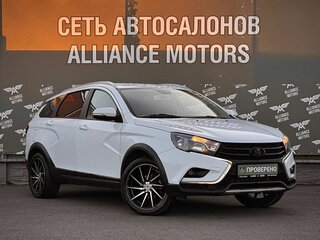2018 Lada (ВАЗ) Vesta SW Cross I, белый, 915000 рублей, вид 1