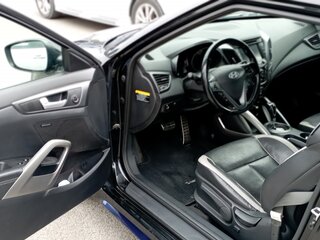2013 Hyundai Veloster Turbo I, чёрный, 1400000 рублей, вид 5