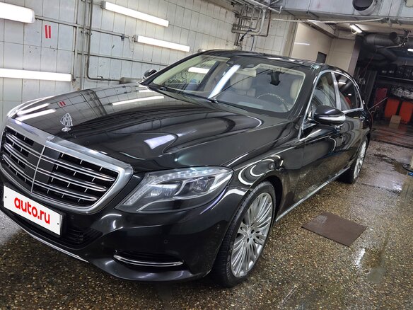 2015 Mercedes-Benz Maybach S-Класс 500 I (X222), чёрный, 6200000 рублей