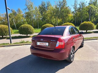 2007 Hyundai Verna II, пурпурный, 380000 рублей, вид 5