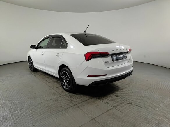 2021 Skoda Rapid II, белый - вид 6