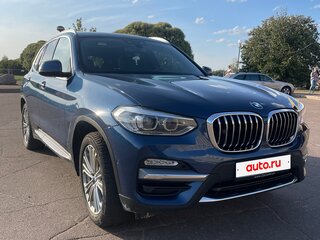 2019 BMW X3 18d III (G01), синий, 2750000 рублей, вид 1