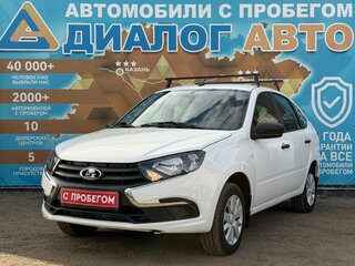 2021 Lada (ВАЗ) Granta I Рестайлинг, белый, 710000 рублей, вид 1