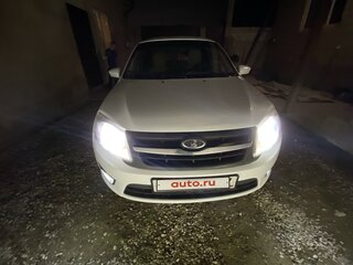 2015 Lada (ВАЗ) Granta I, белый, 600000 рублей, вид 1