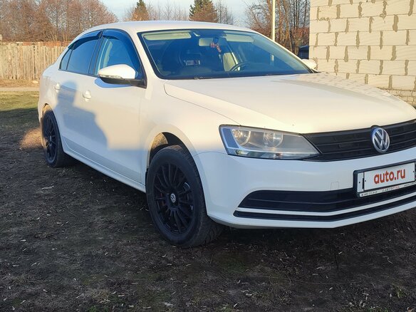 2015 Volkswagen Jetta VI Рестайлинг, белый, 1100000 рублей - вид 5
