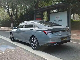 2022 Hyundai Elantra VII (CN7), голубой, 1343000 рублей, вид 4
