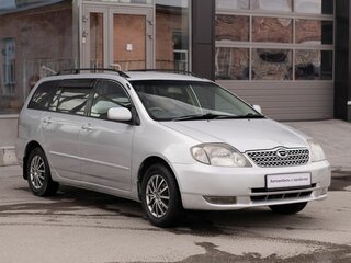 2001 Toyota Corolla Fielder IX (E120, E130), серебристый, 580000 рублей, вид 3